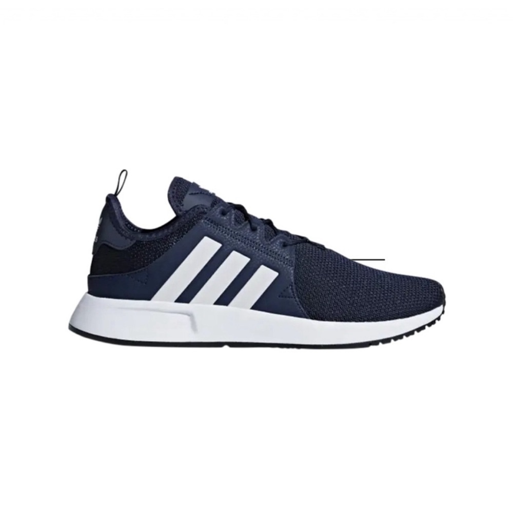 Adidas Blue and White Sneakers Sleek Design